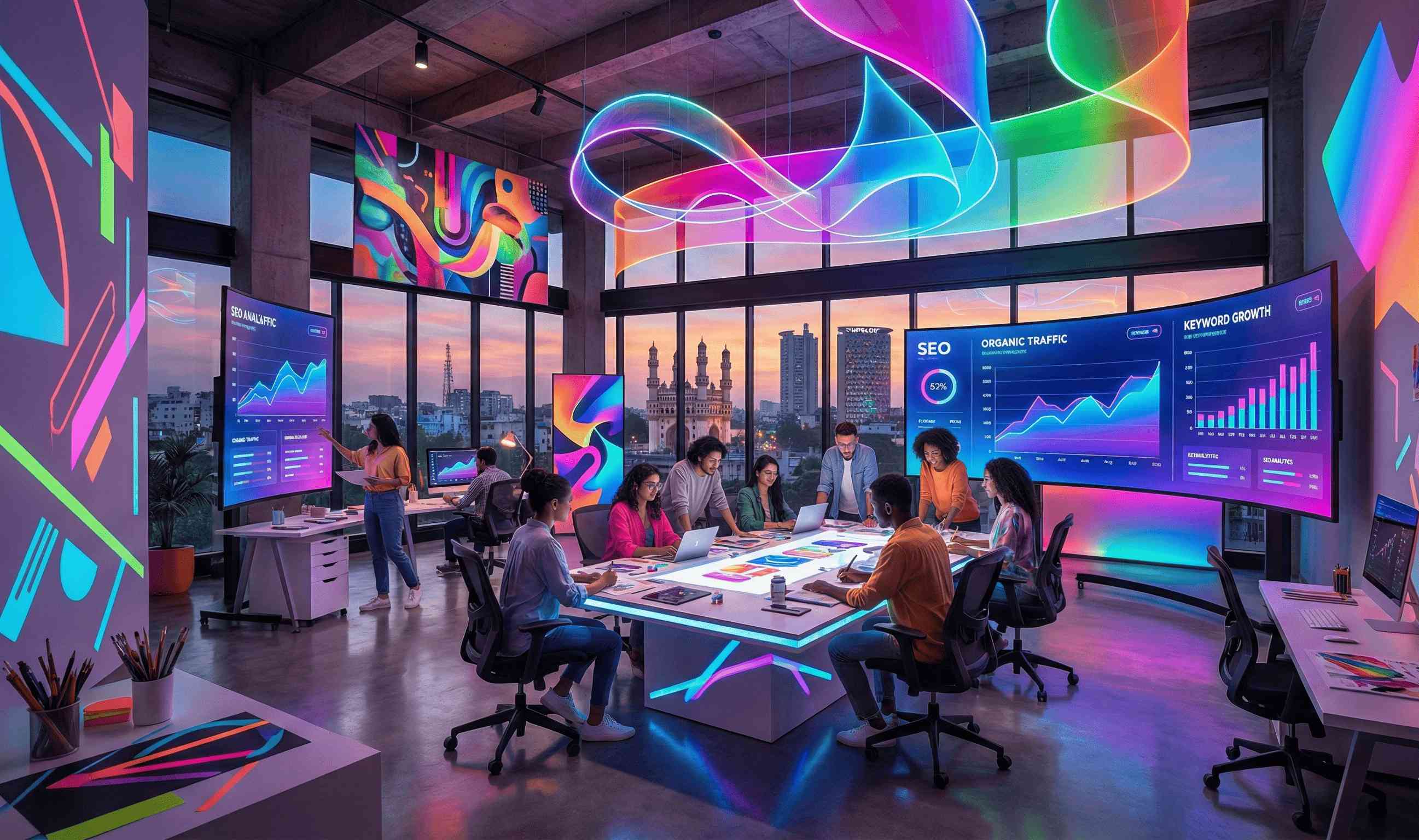 IT and software company SEO services in Hyderabad by two44 for global visibility and B2B lead generation