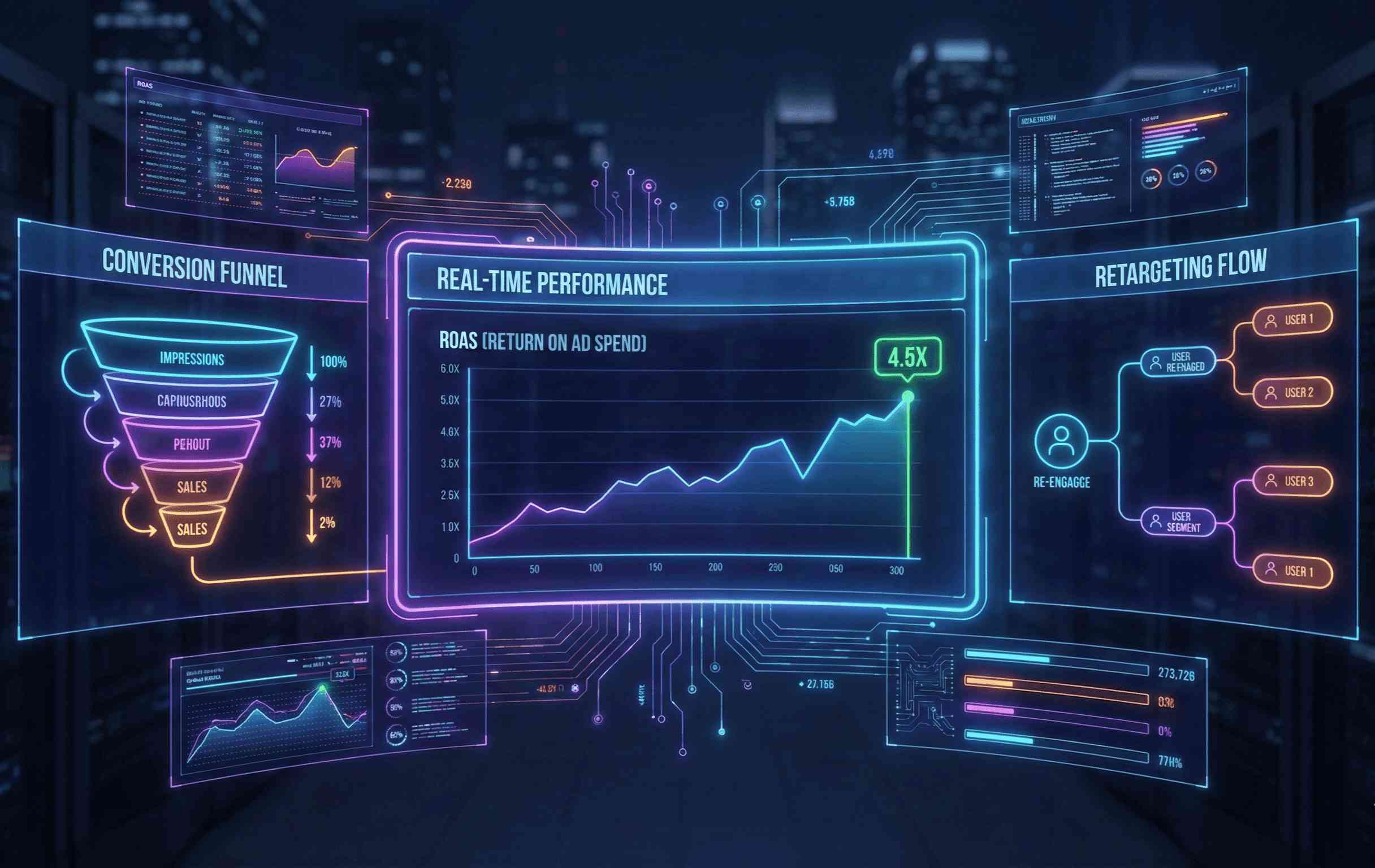 Performance marketing services in Hyderabad by two44 to boost ROI and conversions